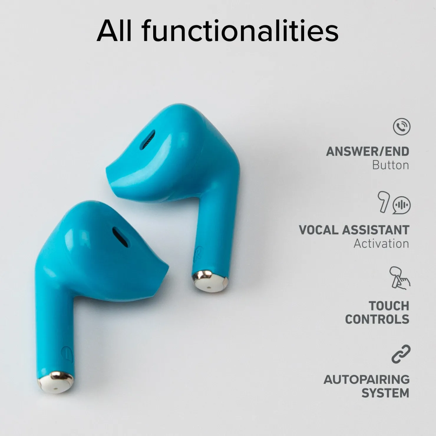Semi-in-Ear-Ohrhörer TWS|SBS Hot