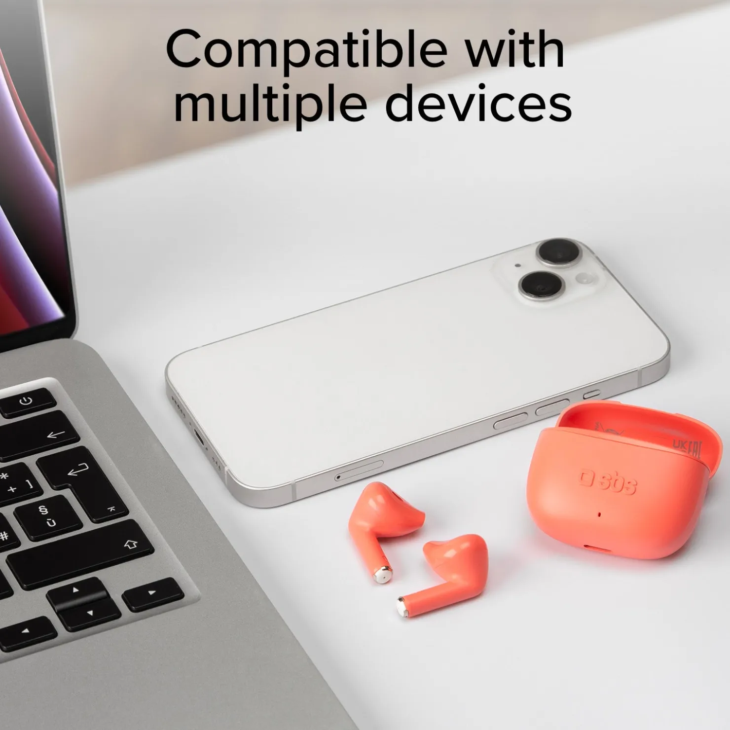 Semi-in-Ear-Ohrhörer TWS|SBS Hot