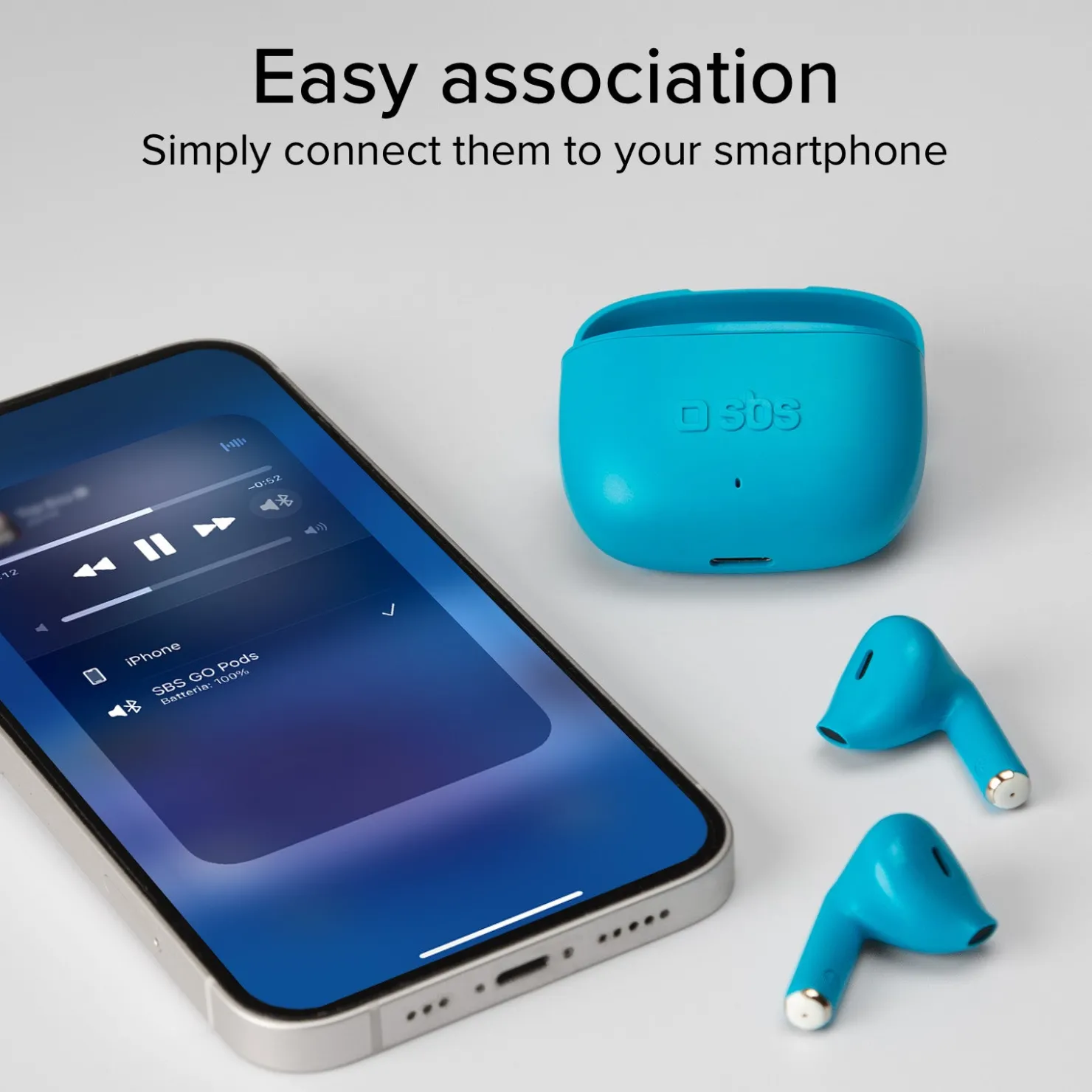 Semi-in-Ear-Ohrhörer TWS|SBS Hot