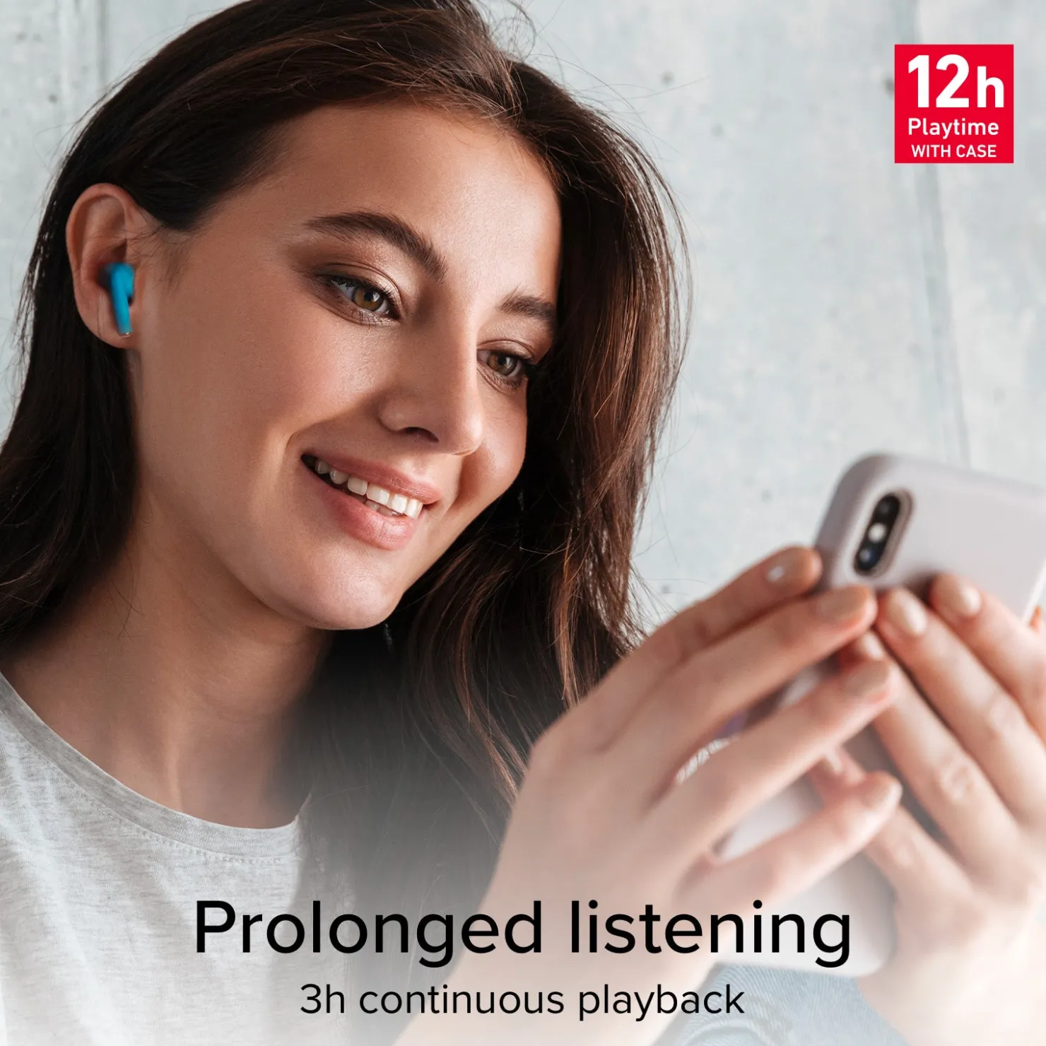Semi-in-Ear-Ohrhörer TWS|SBS Hot