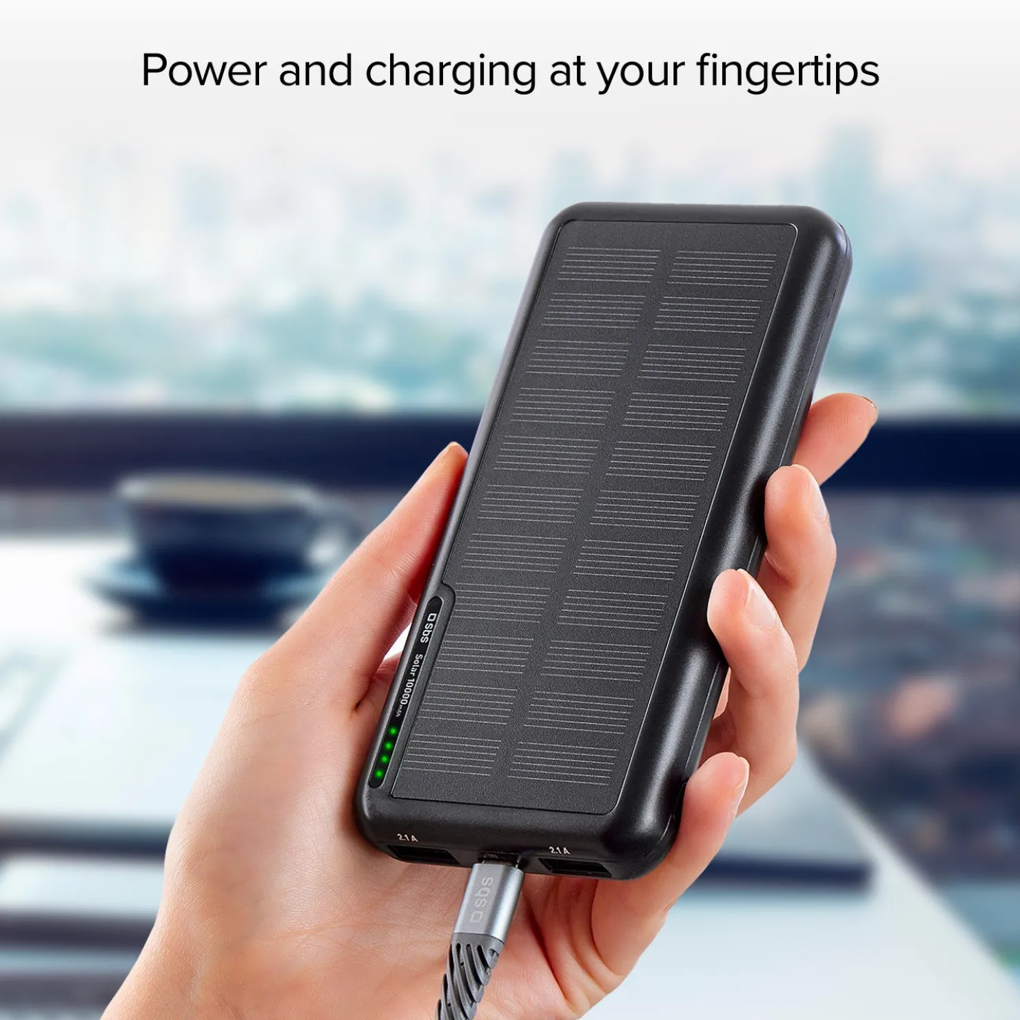 Solar Powerbank 20.000 mAh|SBS Hot