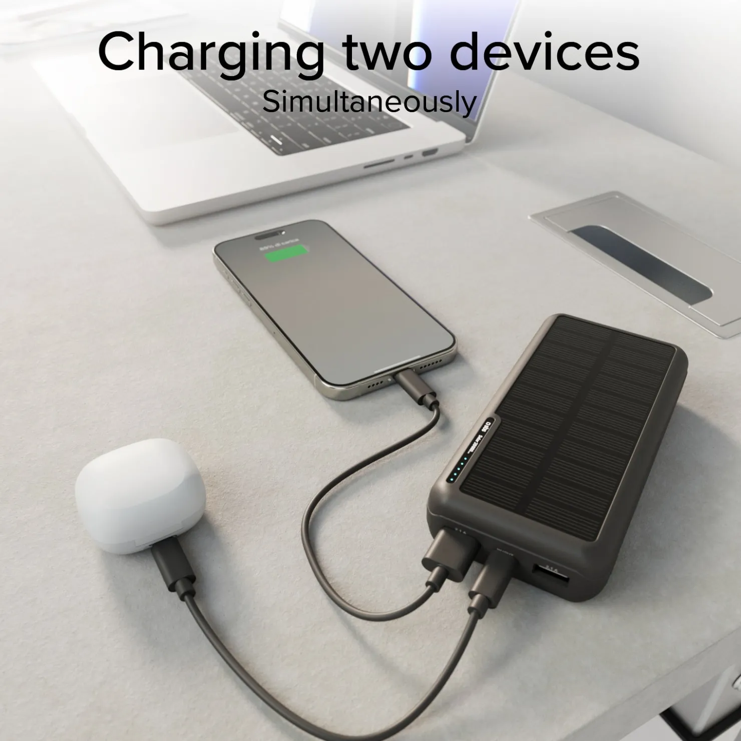 Solar Powerbank 20.000 mAh|SBS Hot