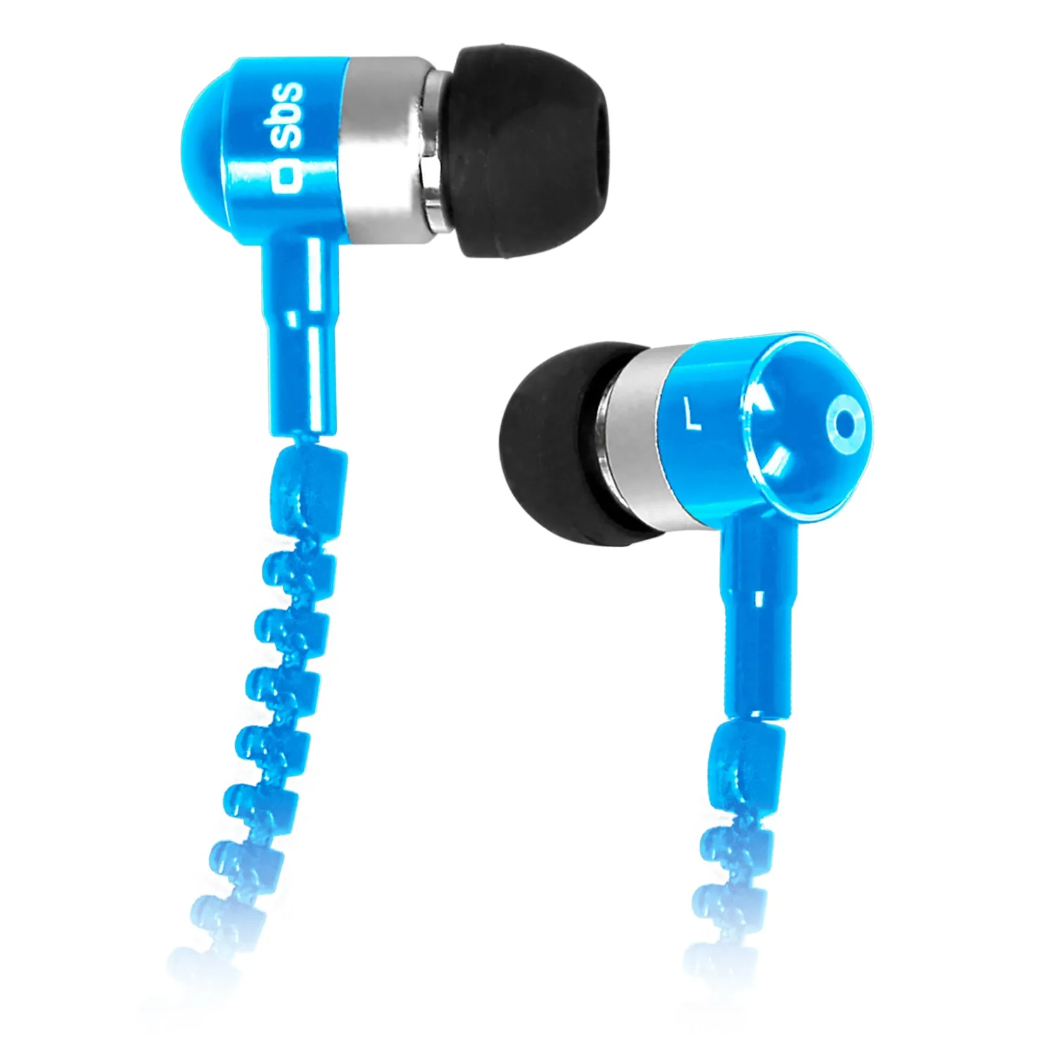 Stereo-Kopfhörer mit Kabel Zip, 3,5 mm Klinkenstecker mit Mikrofon und Antworttaste|SBS Sale