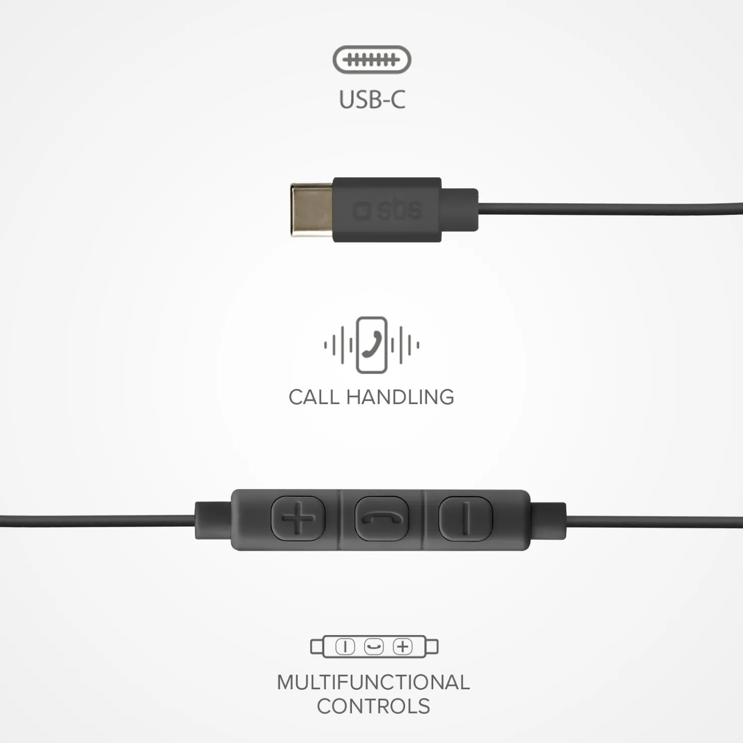 Studio Mix 65c – Semi-In-Ear-Kopfhörer mit USB-C-Anschluss|SBS Best