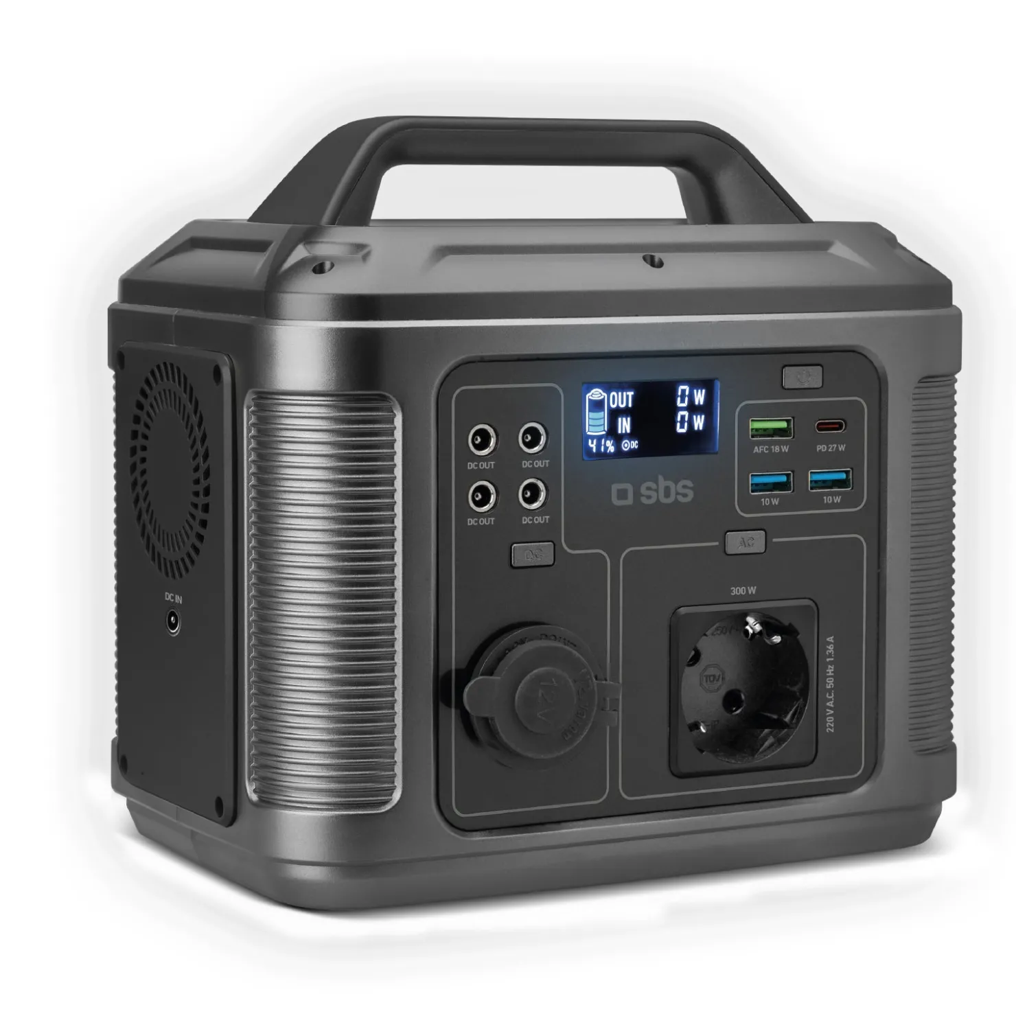 Tragbare Ladestation 64&nbsp;000&nbsp;mAh bei 300 Watt Leistung|SBS Online