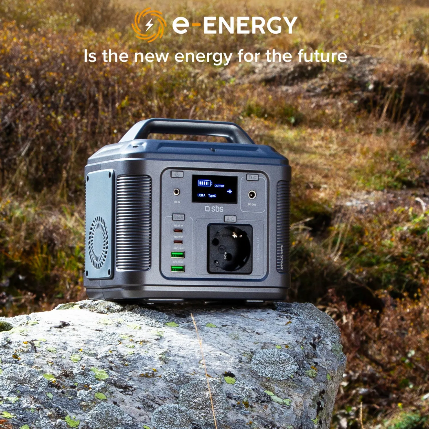 Tragbare Ladestation 50.000mAh bei 200 Watt Leistung|SBS Outlet