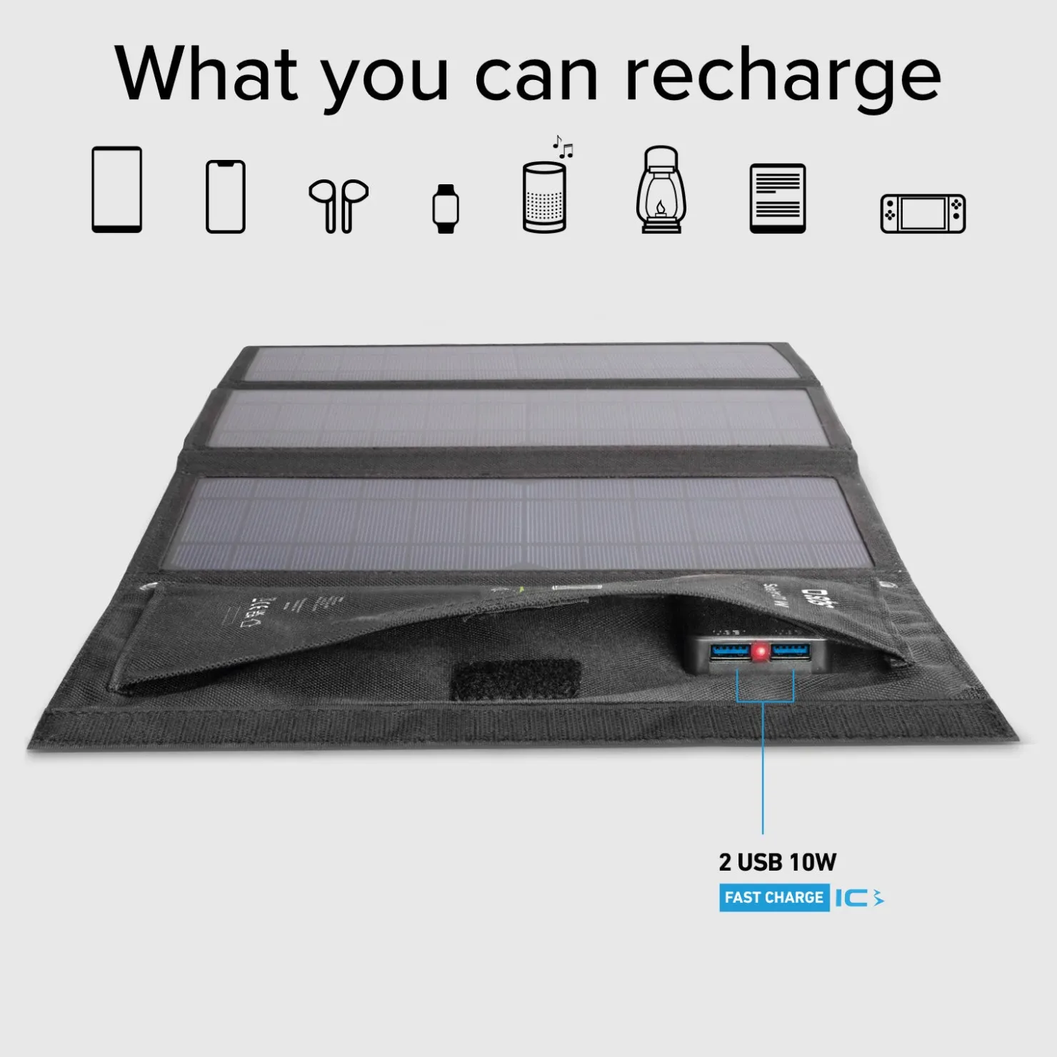 Tragbares Solarladegerät 21 Watt|SBS Outlet