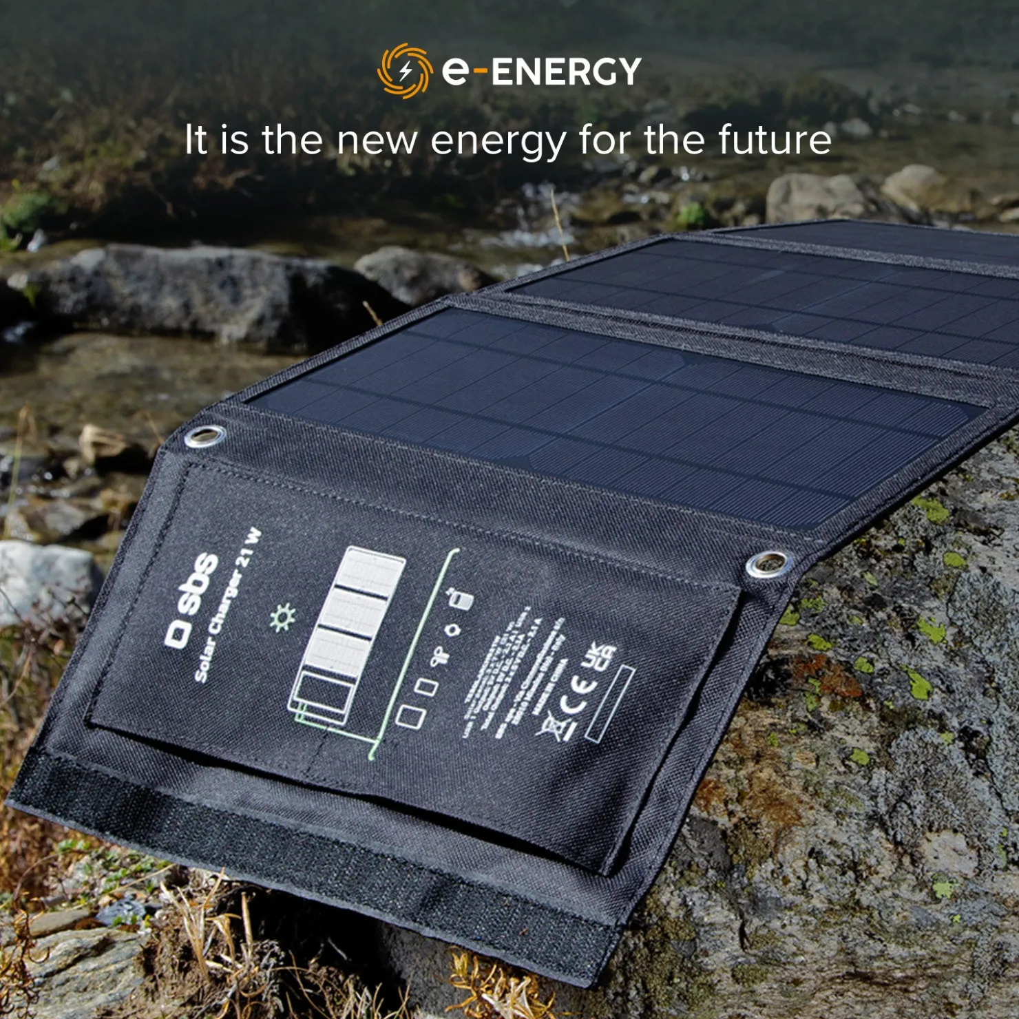 Tragbares Solarladegerät 21 Watt|SBS Outlet