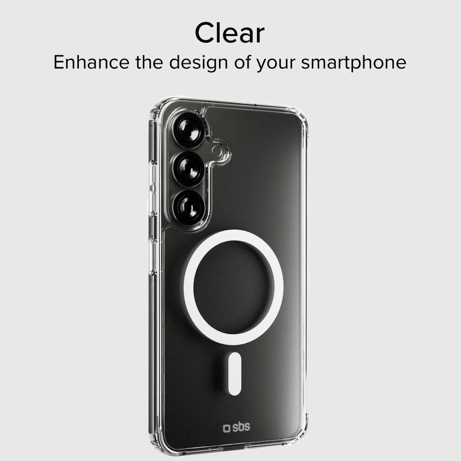 e, feste Hülle, kompatibel mit magnetischer, kabelloser Aufladung für Samsung Galaxy S25 Ultra|SBS Clearance