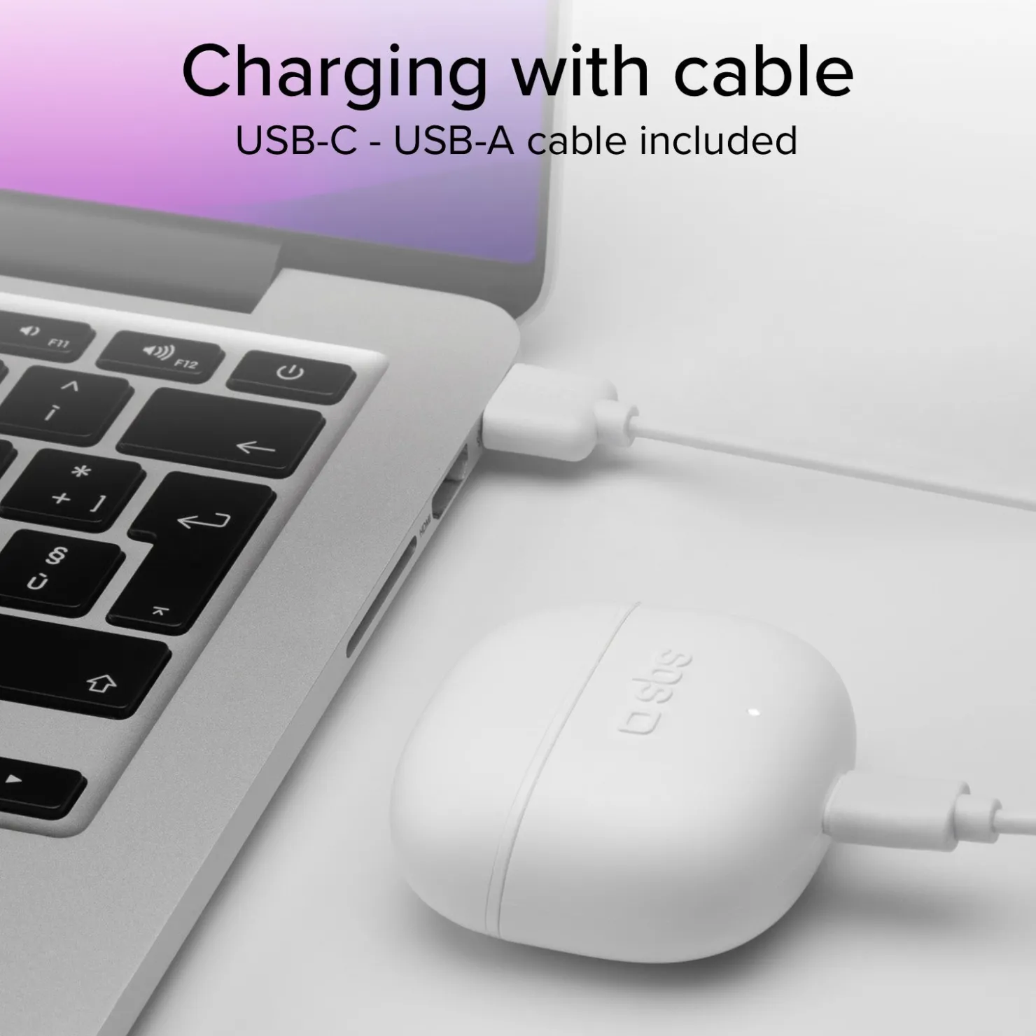 TWS One Color – kabellose Ohrhörer mit True-Wireless-Stereo-Technologie|SBS Fashion