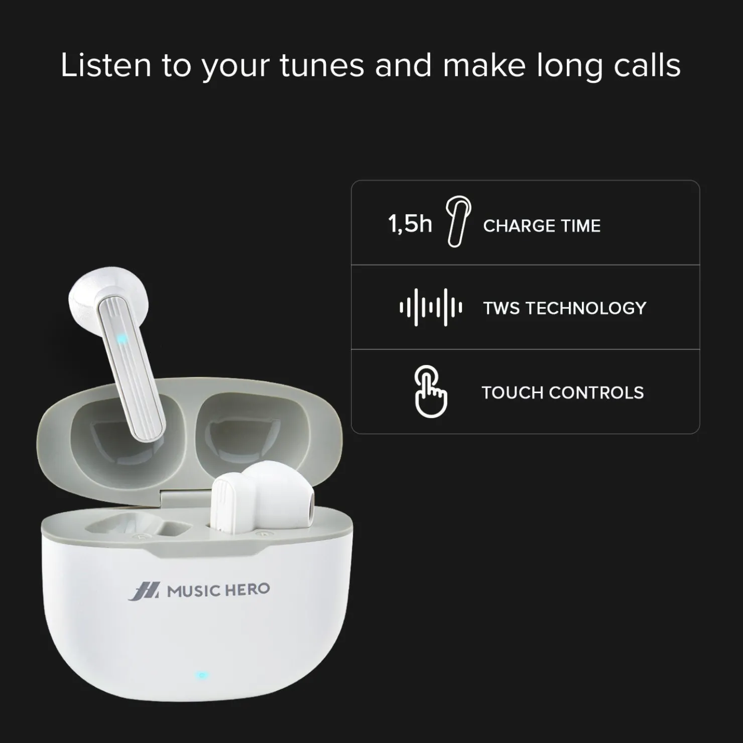 TWS wireless Twin Flow Ohrhörer|MH Fashion
