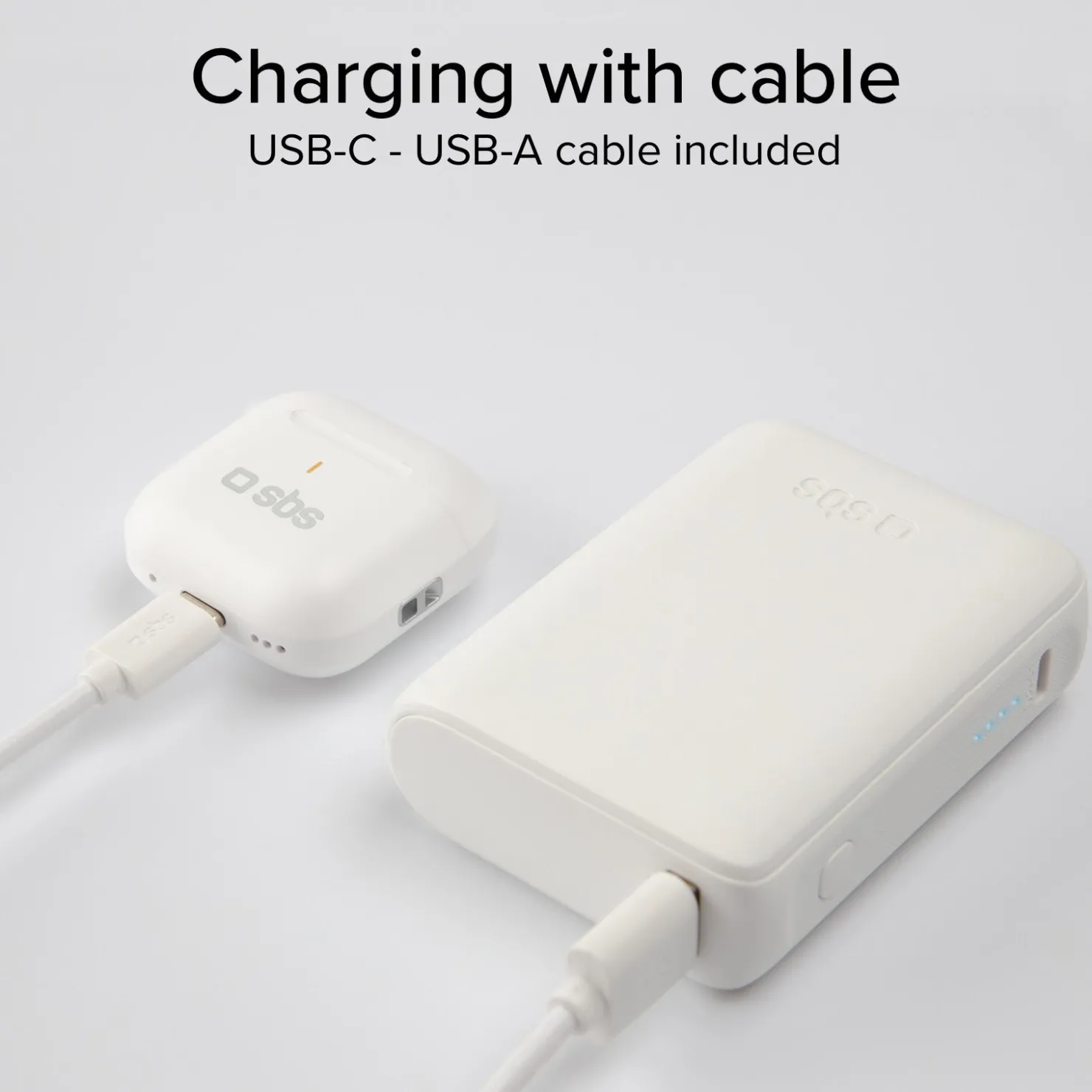 TWS-Ohrhörer mit Ladecase 250 mAh|SBS Clearance