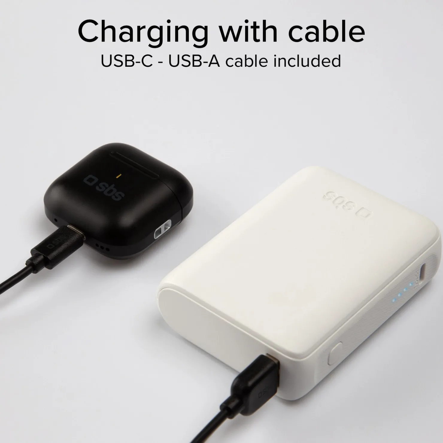 TWS-Ohrhörer mit Ladecase 250 mAh|SBS Clearance