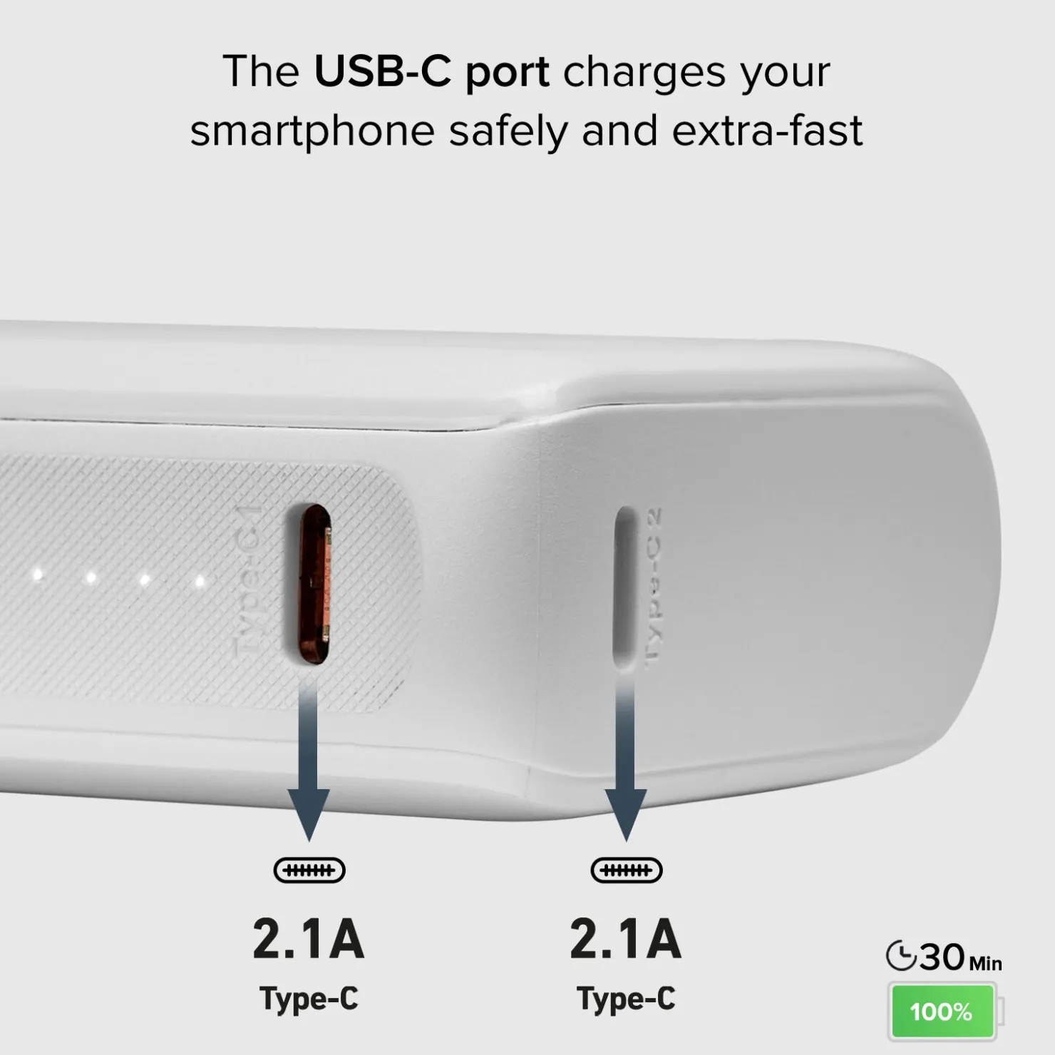 Ultra-kompakte Powerbank mit 10000 mAh|SBS Clearance