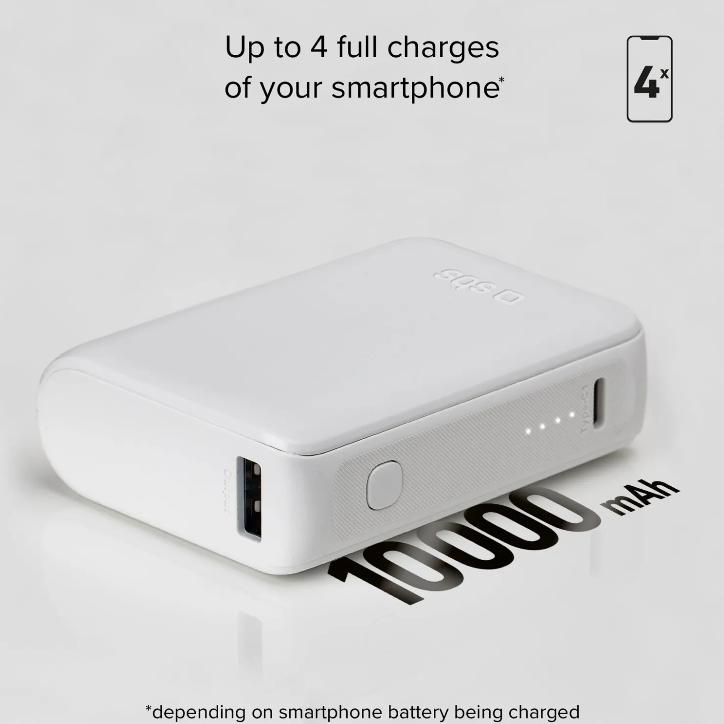 Ultra-kompakte Powerbank mit 10000 mAh|SBS Clearance