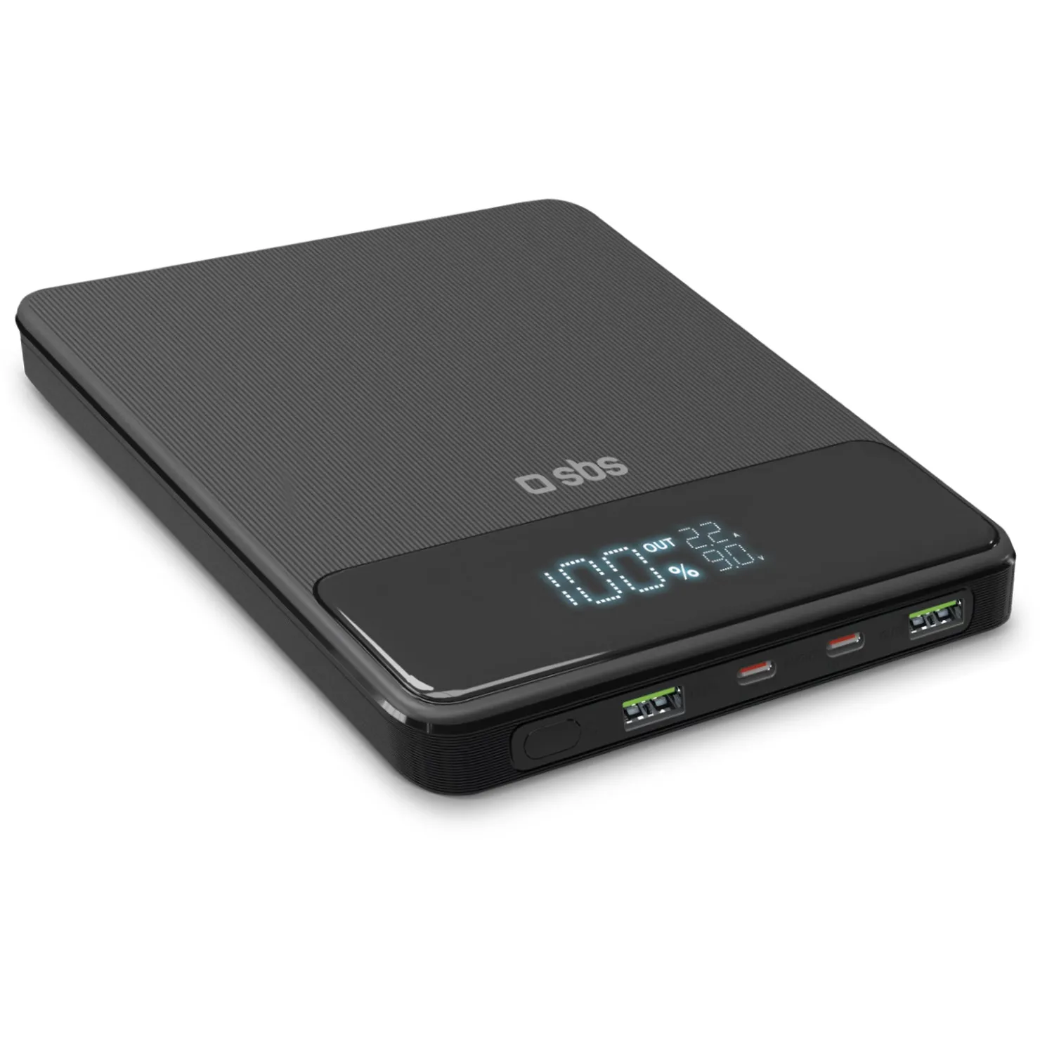 Ultra-schlanke Powerbank mit 20.000 mAh 100 Watt|SBS Discount
