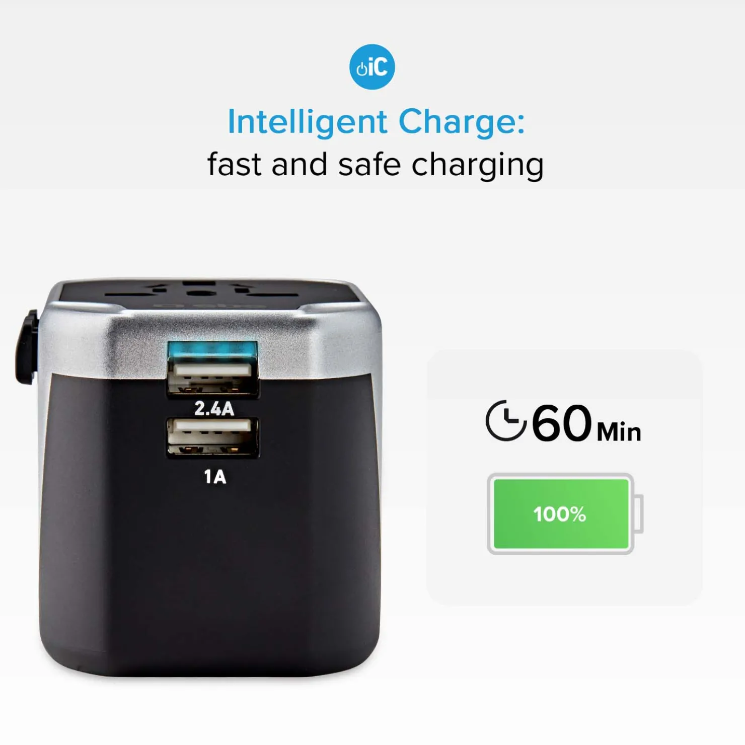 Universal-Reiseadapter 12 W|SBS Clearance