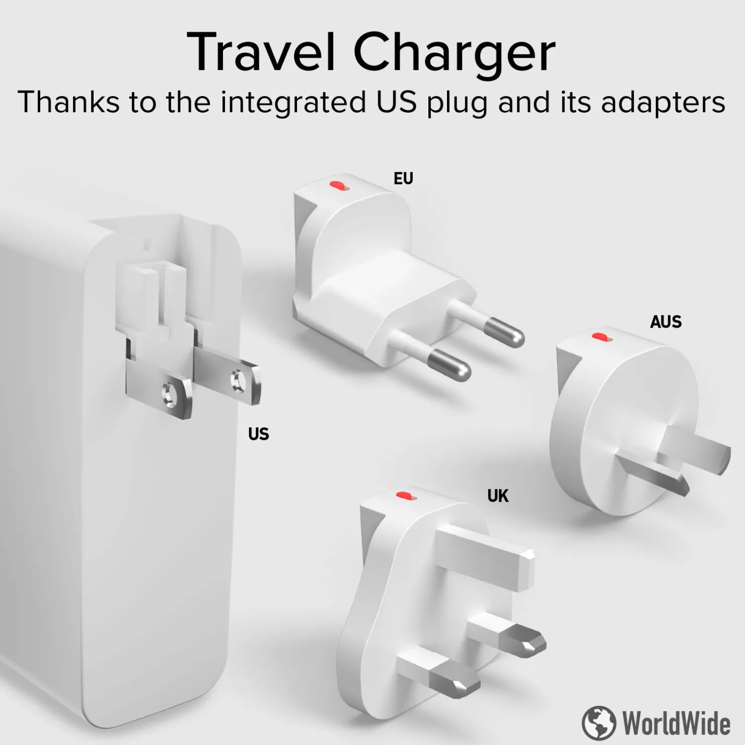 Universal-Reise-Ladegerät-Adapter 100W|SBS Online