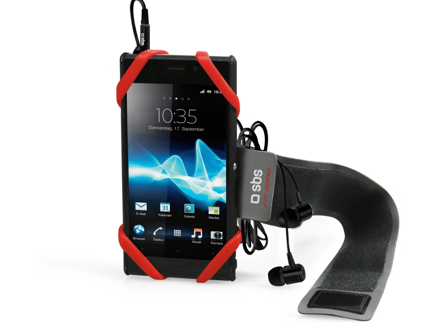 Universelle Armbinde für Smartphones von 4" bis 6"|SBS Outlet