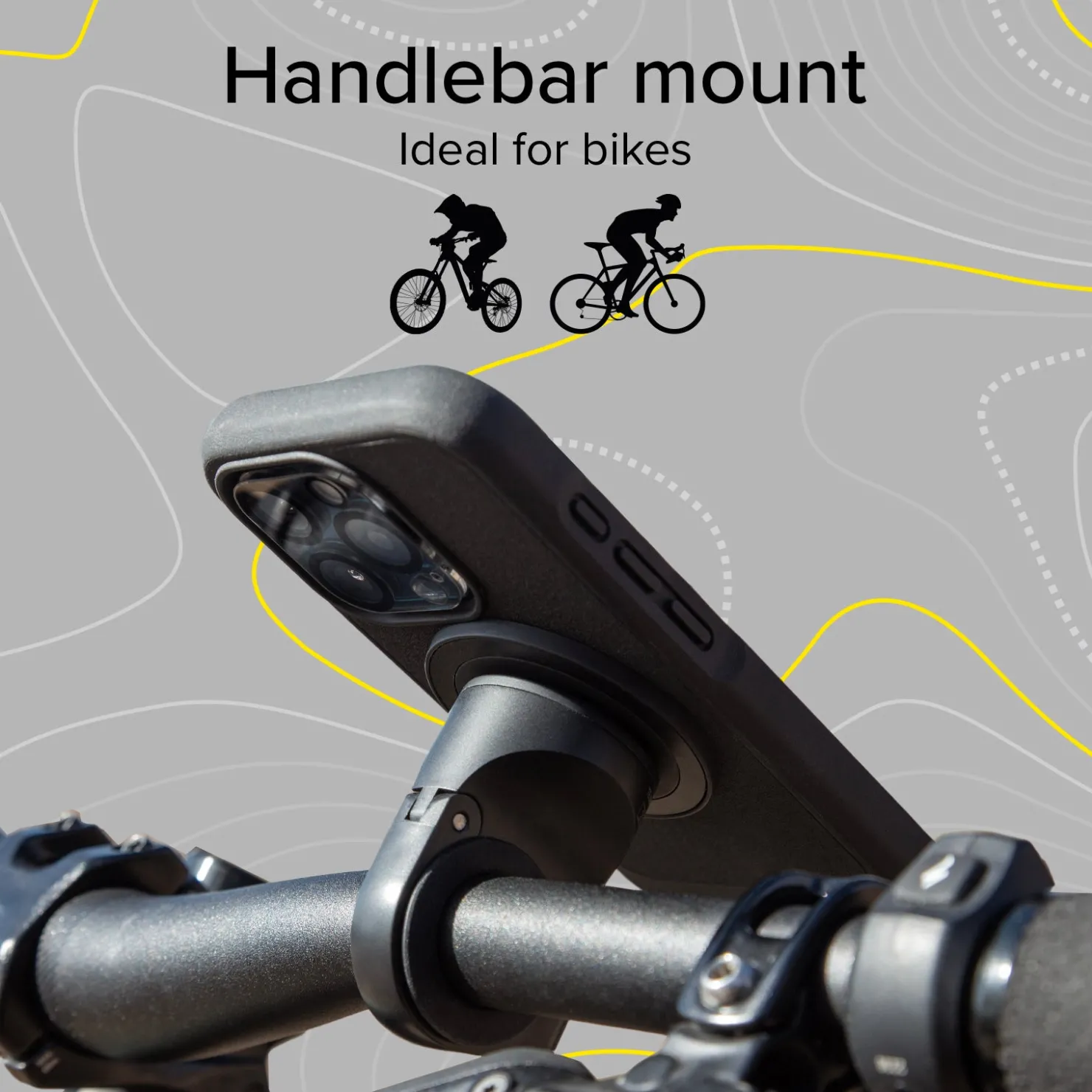 Universelle Lock-Pro-Handyhalterung für Fahrräder und Roller|SBS Online