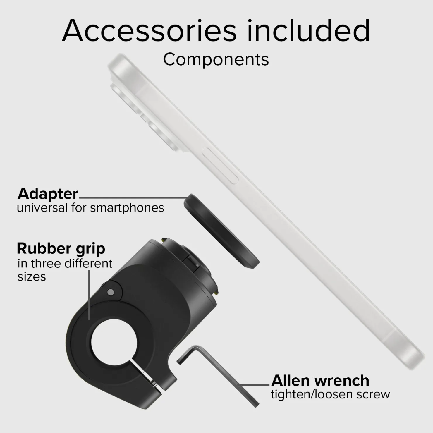 Universelle Lock-Pro-Handyhalterung für Fahrräder und Roller|SBS Online