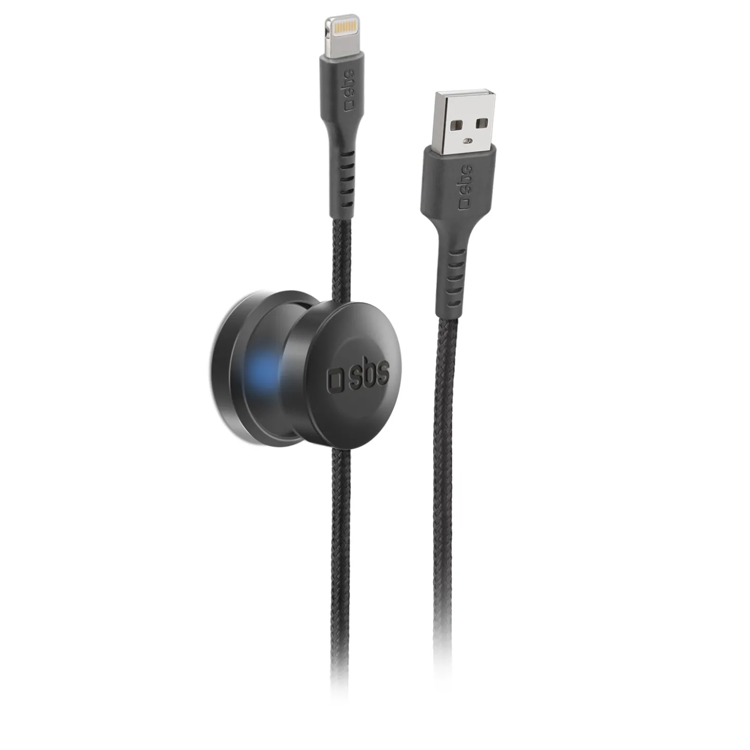 USB auf Lightning Kabel mit Magnethalterung|SBS Outlet