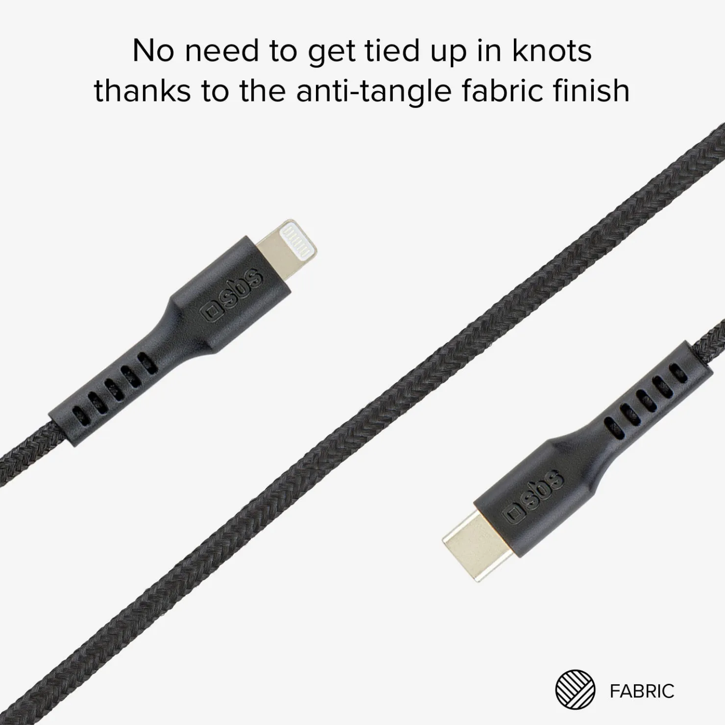 USB-C auf Lightning Kabel mit Magnethalterung|SBS New