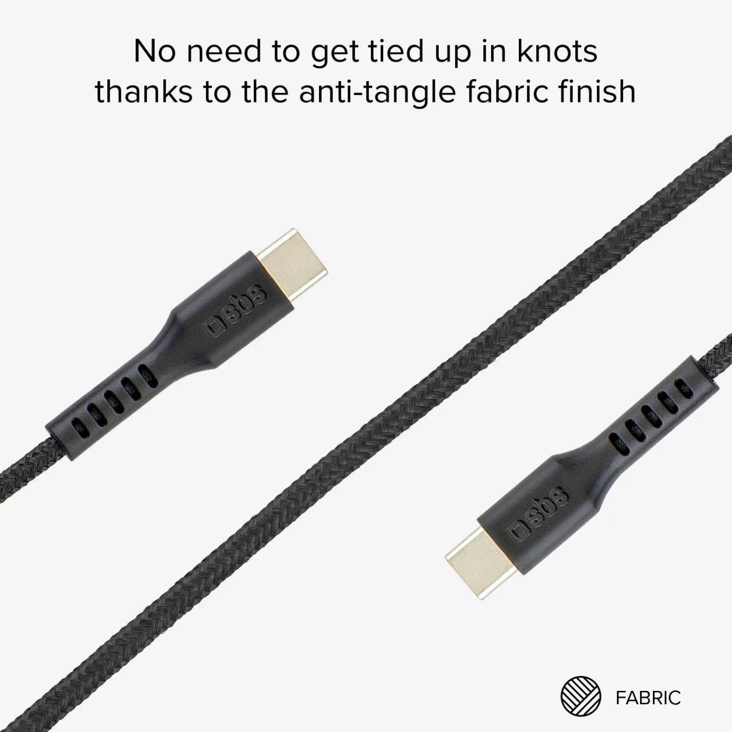 USB-C auf USB-C Kabel mit Magnethalterung|SBS Hot