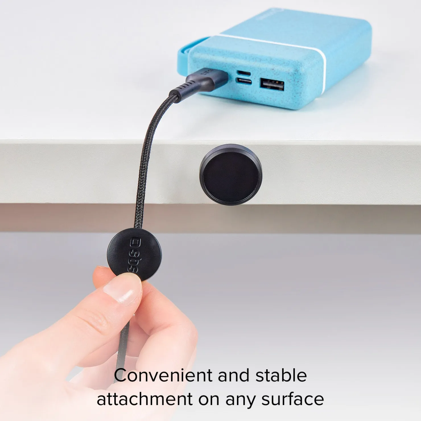 USB-C auf USB-C Kabel mit Magnethalterung|SBS Hot
