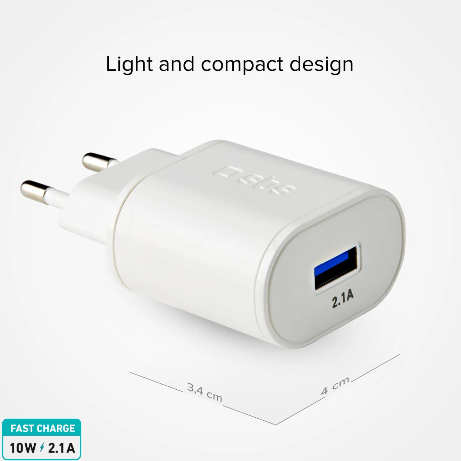 USB-Reiseladegerät mit 10 Watt|SBS New