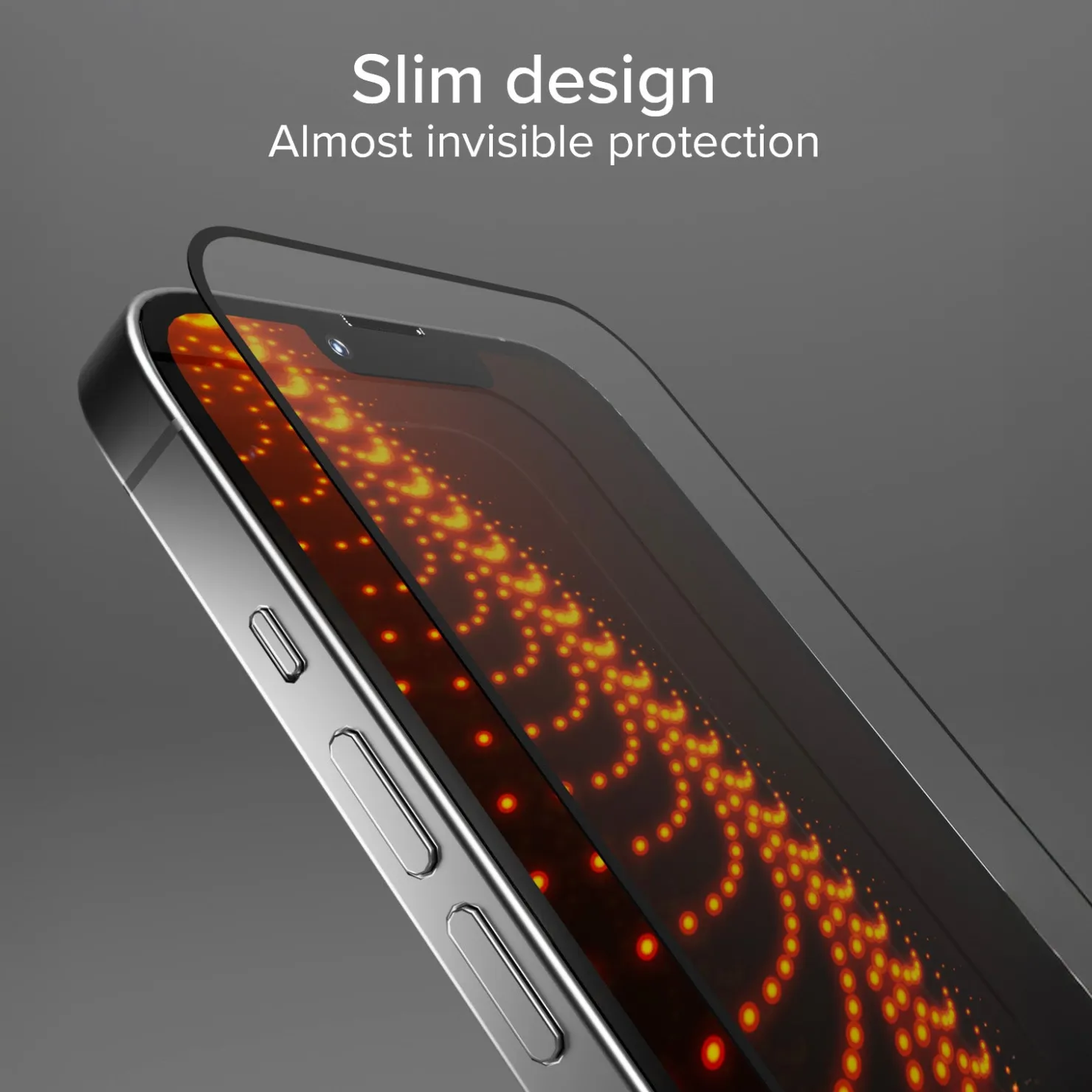 Vetrino ultraresistente per iPhone 16e/14/13/13 Pro con tecnologia D3O|SBS Clearance