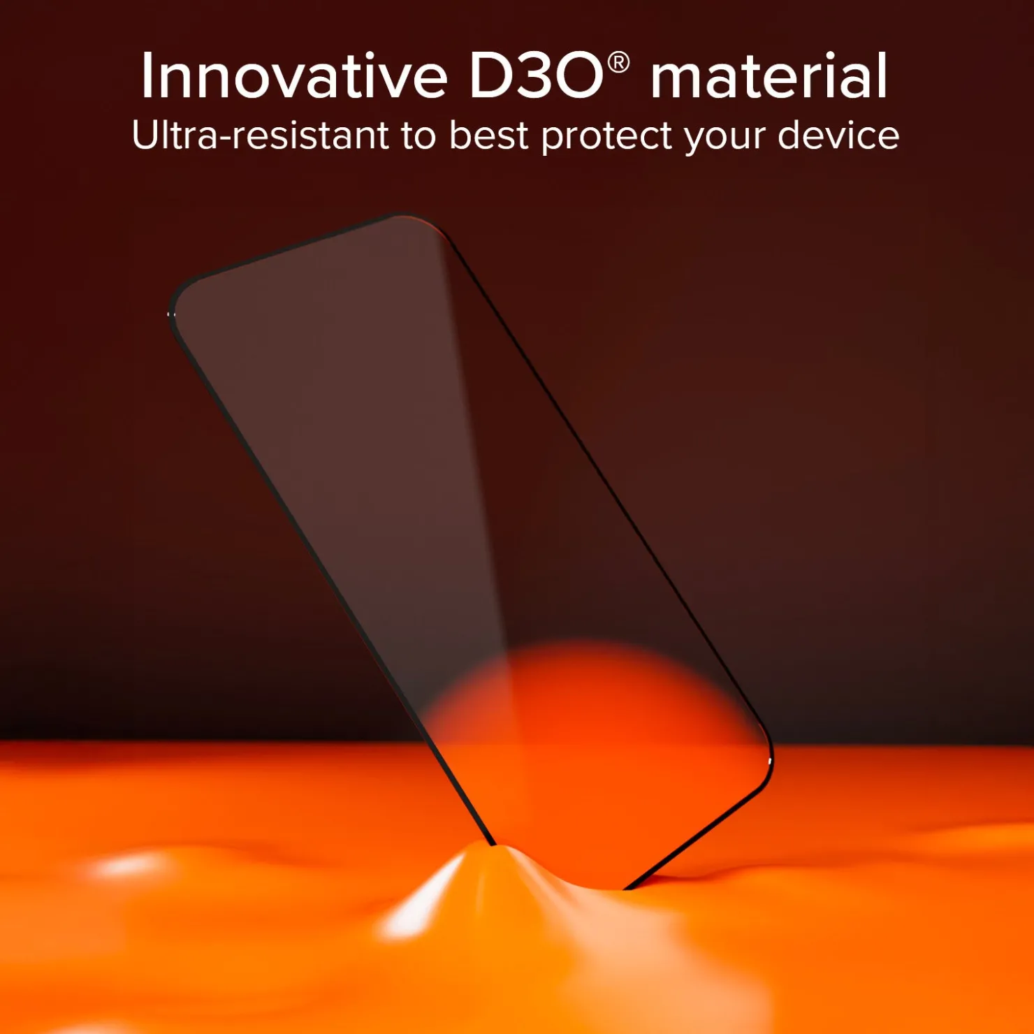 Vetrino ultraresistente per iPhone 16e/14/13/13 Pro con tecnologia D3O|SBS Clearance