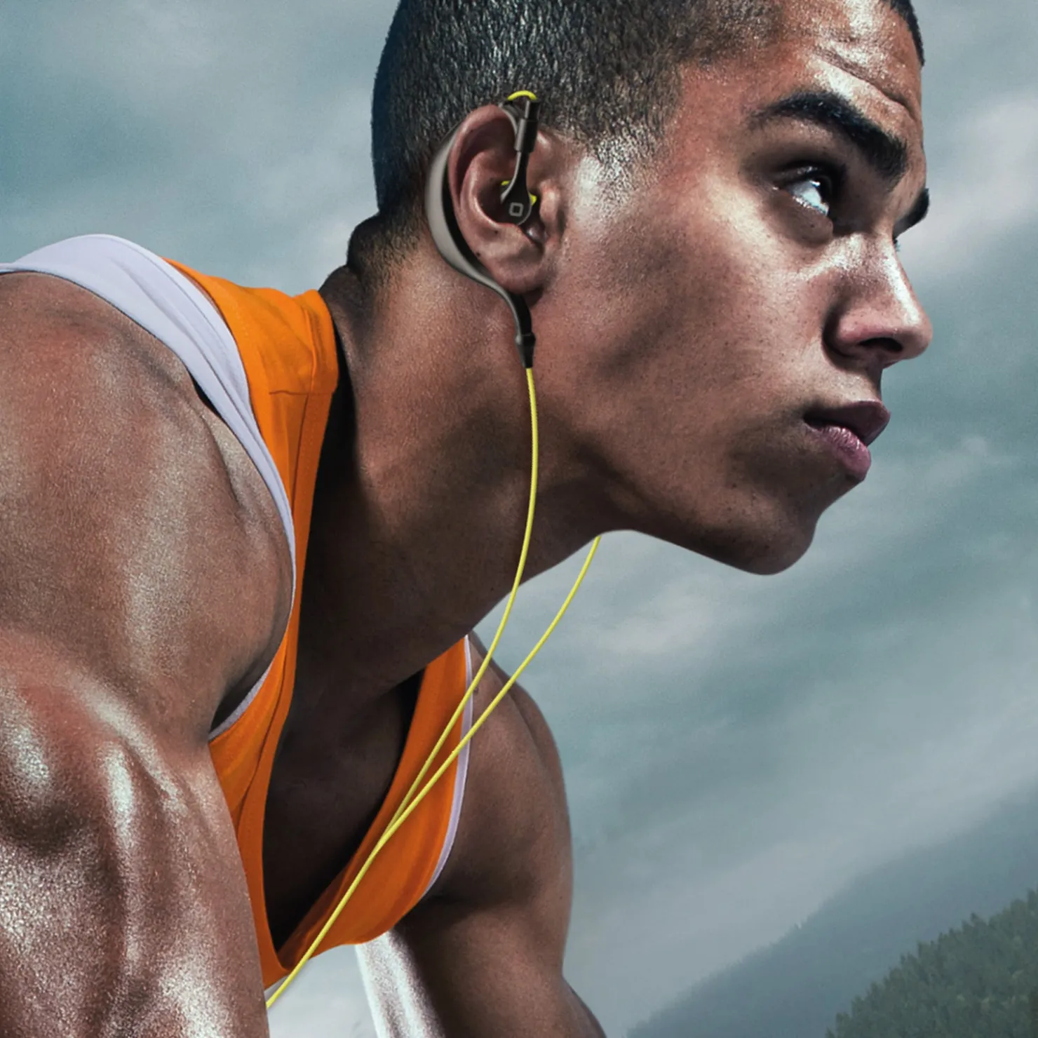 Wasserfeste IPX5-Sport-Ohrhörer mit Kopfbügel und USB-C-Anschluss|SBS Hot