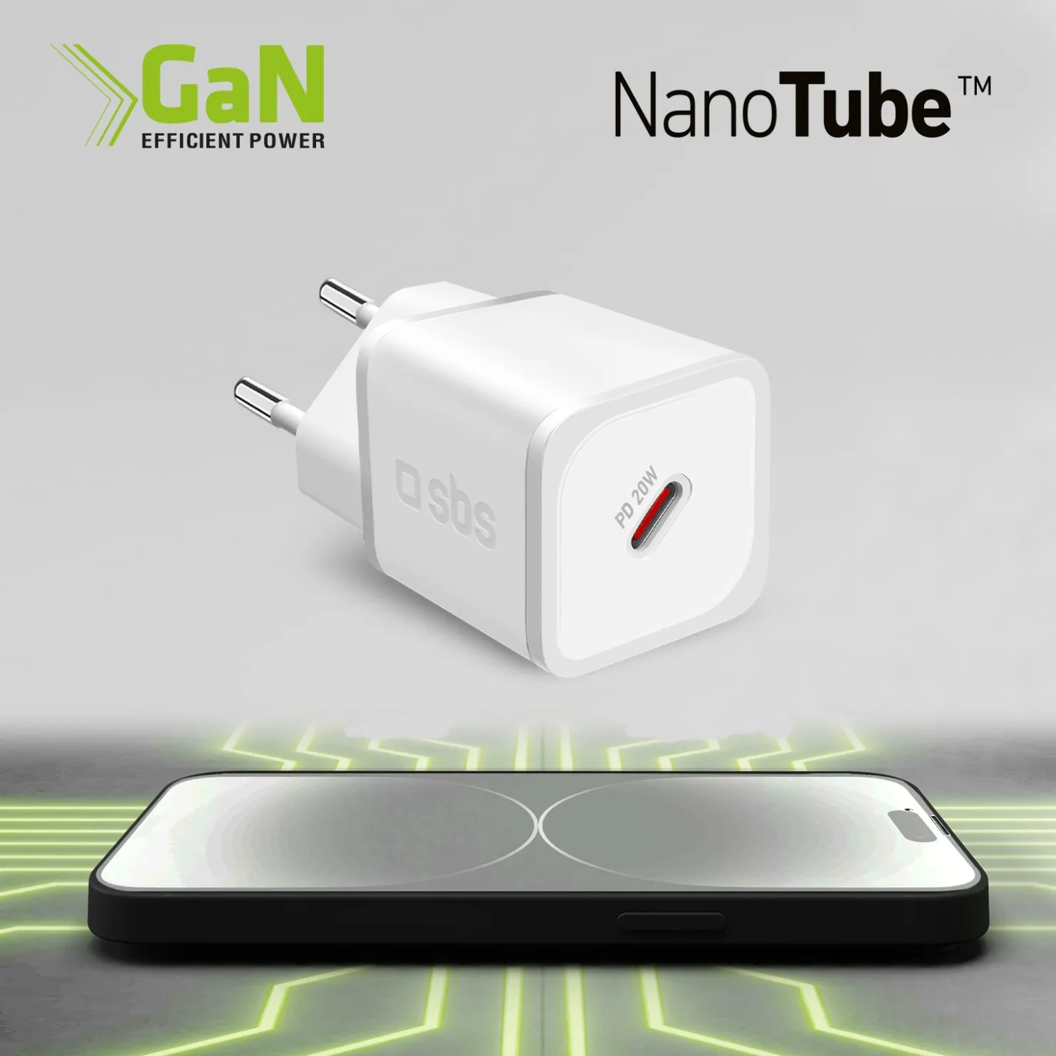 20-W-GaN-Power Delivery-Ultra-Schnellladegerät|SBS Online