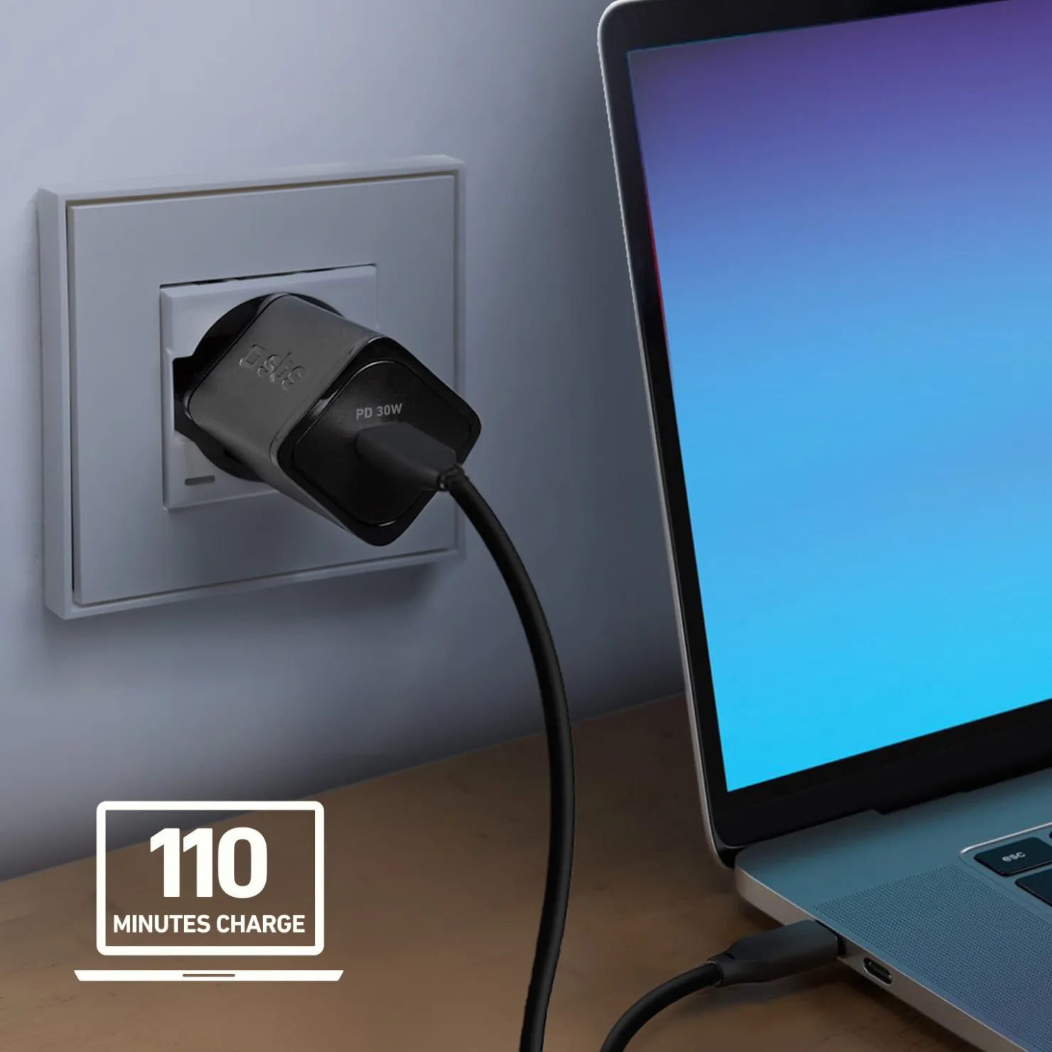 20-W-GaN-Power Delivery-Ultra-Schnellladegerät|SBS Online