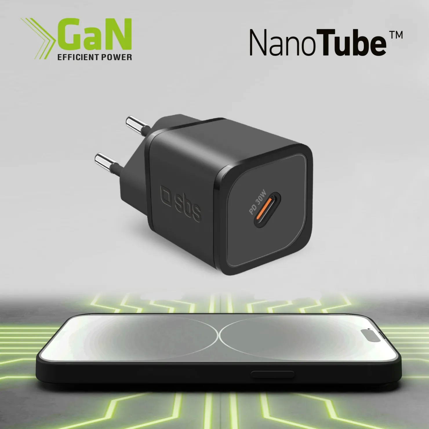 20-W-GaN-Power Delivery-Ultra-Schnellladegerät|SBS Online